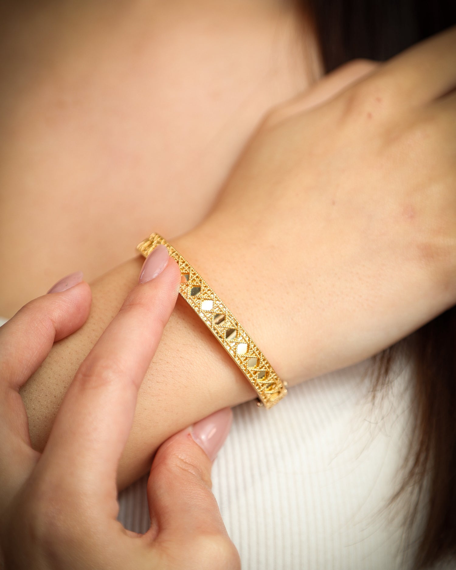 18K Gold Bracelets
