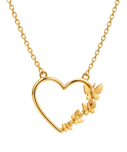 Eterna 18K Gold Pendant Necklace