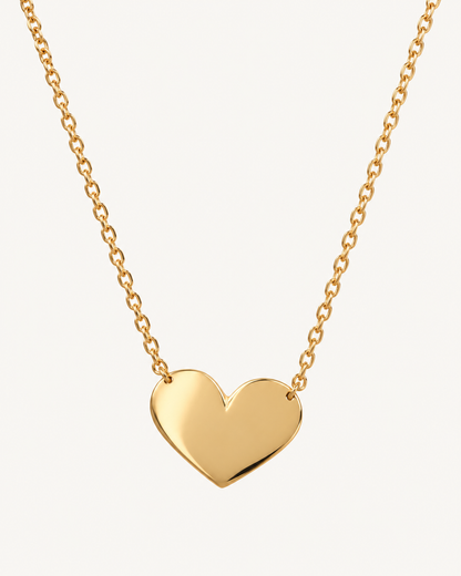 Amour 18K Gold Heart Necklace
