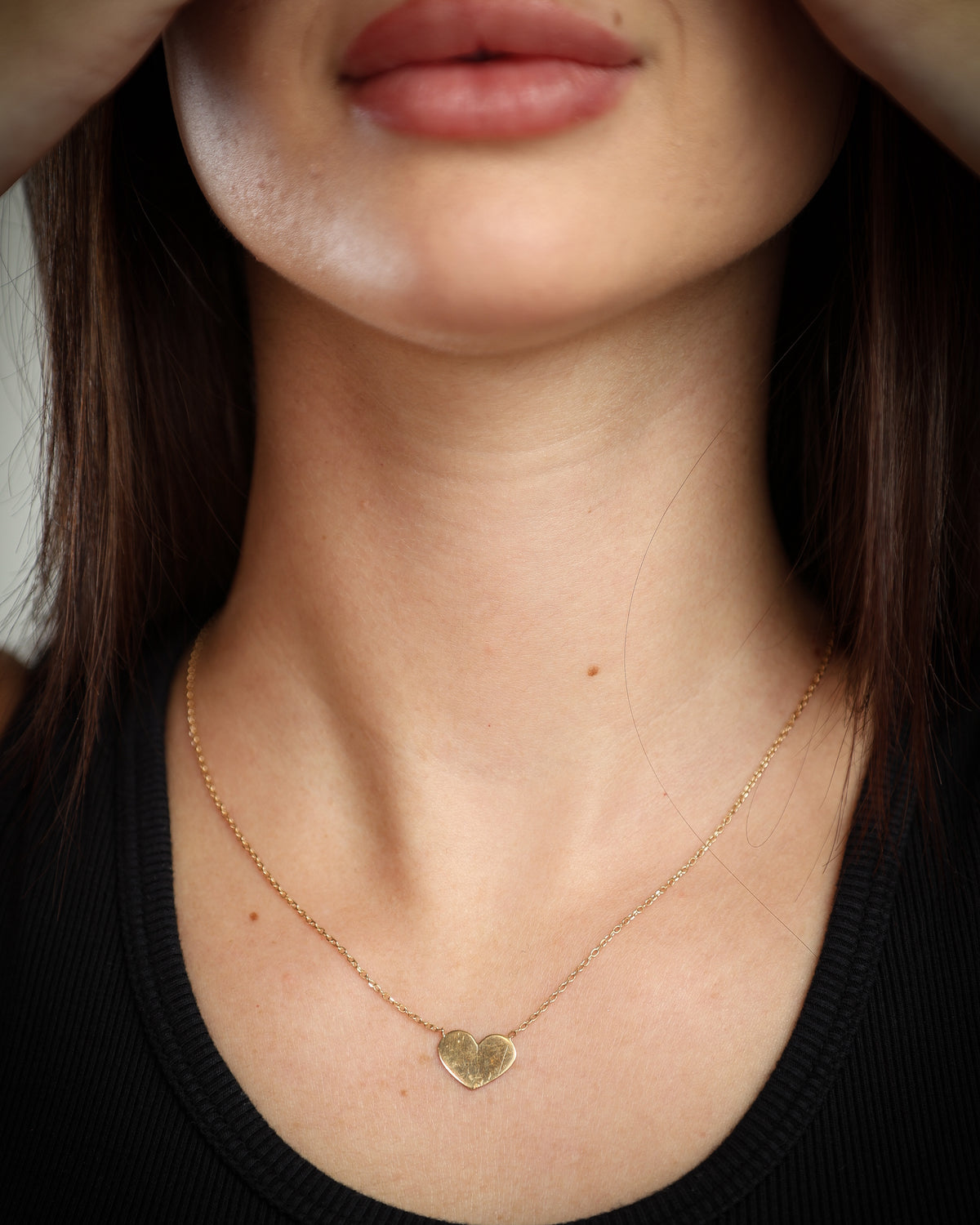 Amour 18K Gold Heart Necklace