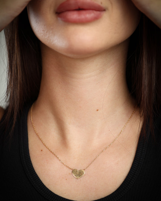 Amour 18K Gold Heart Necklace