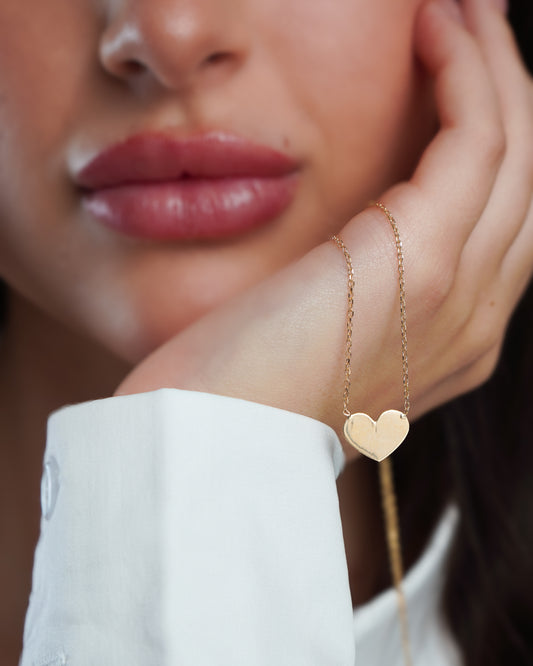 Amour 18K Gold Heart Necklace
